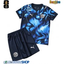 Maglie da calcio Paraguay Seconda Maglia Bambino Mondiali 2026  Manica Corta + Pantaloni corti)